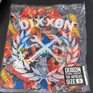 DIXXON - Mature/Raunchy Multicolor Graphic Men’s‎ Button down Shirt - Small